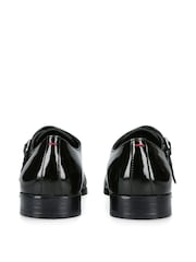 KG Kurt Geiger Black Cruz Patent Monk Shoes - Slika 4 iz 4