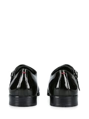 KG Kurt Geiger Black Cruz Patent Monk Shoes - Image 5 of 5
