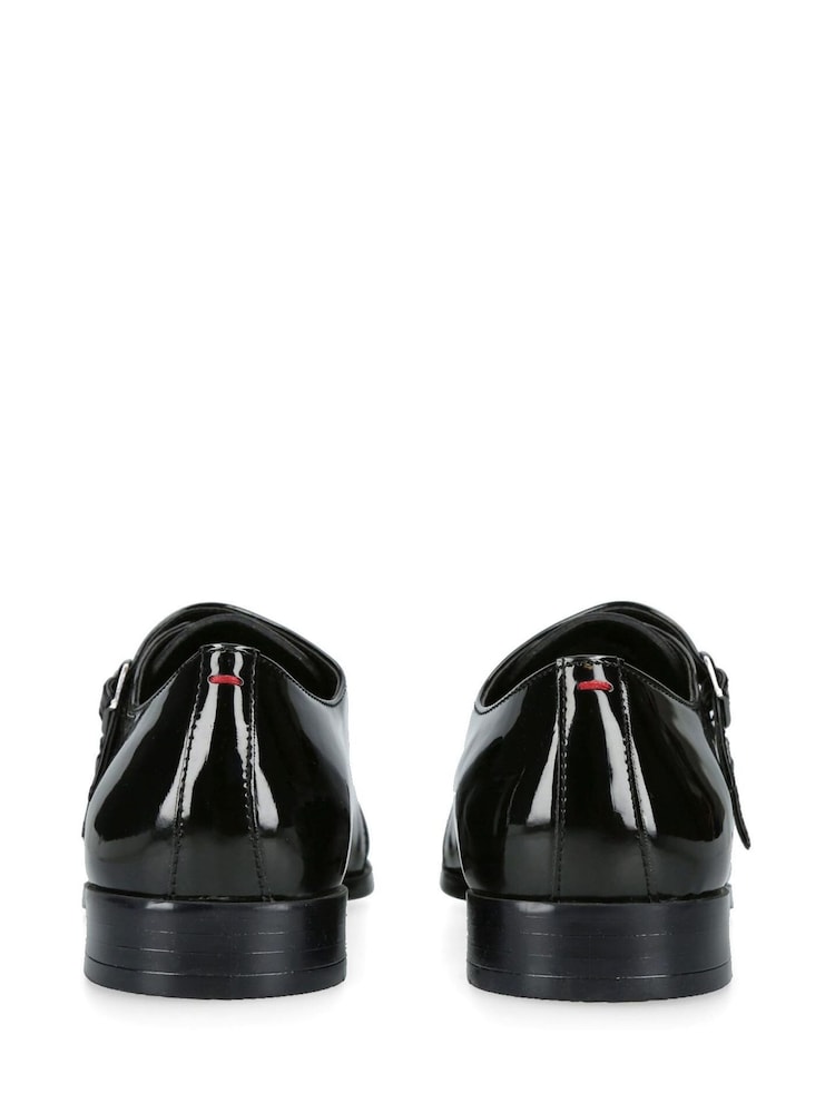 KG Kurt Geiger Black Cruz Patent Monk Shoes - Image 5 of 5 KG Kurt Geiger Black Cruz Patent Monk Shoes - Image 5 of 5