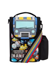 Smiggle Black Movin' Junior ID Lunchbox with Strap - Image 1 of 3