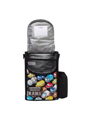 Smiggle Black Movin' Junior ID Lunchbox with Strap - Image 2 of 3