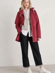 Seasalt Cornwall Red River Sea Waterproof Coat - Image 3 of 5