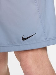 Nike Blue Form Dri-FIT 9 inch Unlined Versatile Shorts - Image 6 of 6