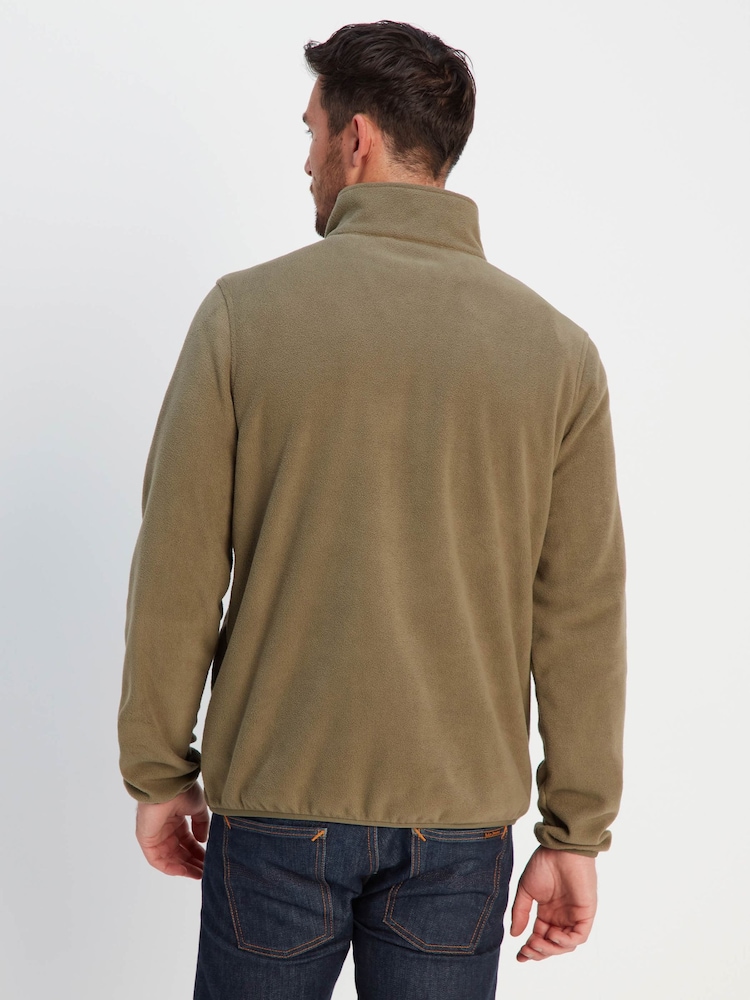 Tog 24 Green Farlow Press Stud Neck Fleece - Image 2 of 7