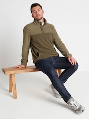 Tog 24 Green Farlow Press Stud Neck Fleece - Image 4 of 7