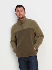 Tog 24 Green Farlow Press Stud Neck Fleece - Image 5 of 7