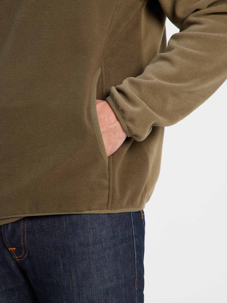 Tog 24 Green Farlow Press Stud Neck Fleece - Image 7 of 7