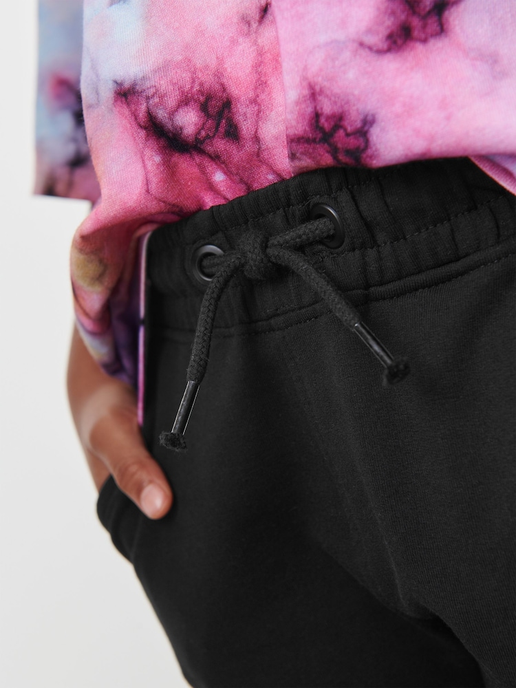 Black Skinny Fit Joggers (3-16yrs) - Image 4 of 7