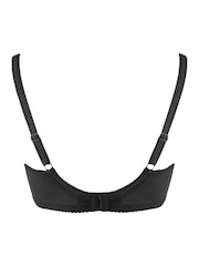 Pour Moi Black Full Cup St Tropez Padded Balcony Bra - Image 4 of 4