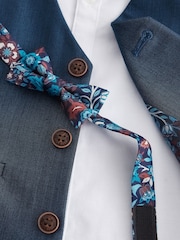 Blue Waistcoat, Shirt & Bowtie Set (3mths-9yrs) - Image 10 of 10