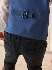 Blue Waistcoat, Shirt & Bowtie Set (3mths-9yrs) - Image 5 of 10