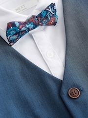Blue Waistcoat, Shirt & Bowtie Set (3mths-9yrs) - Image 9 of 10