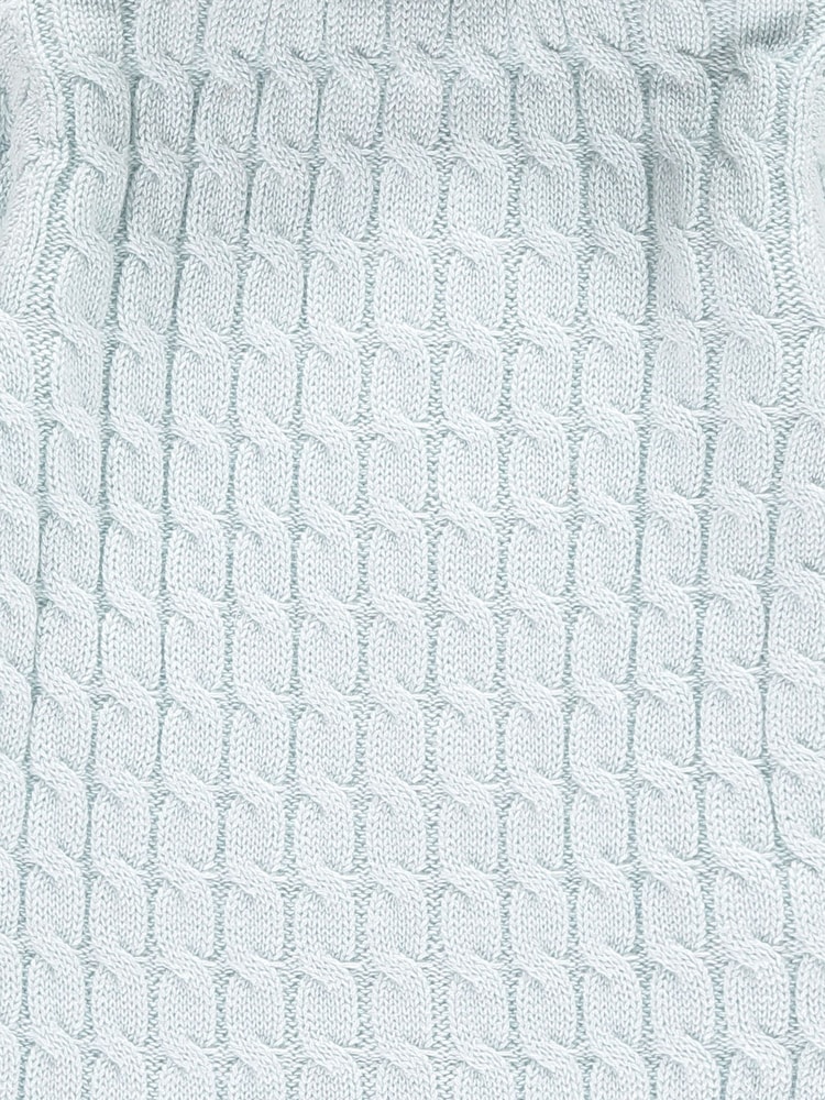 The Little Tailor Baby 100% Cotton Soft Knitted Pramsuit - Image 5 of 5