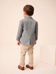 Grey Heritage Blazer, Shirt, Trousers & Bow Tie Set (3mths-9yrs) - Image 2 of 8