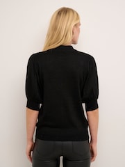 Kaffe Regina Turtleneck Half Sleeve Pullover - Image 2 of 6