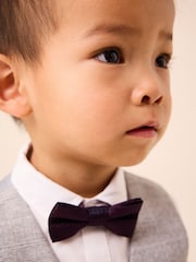 Grey Heritage Waistcoat, Shirt, Trousers & Bow Tie Set (3mths-9yrs) - Image 5 of 10