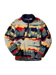 Joe Browns Cream Landscape Funnel Fleece - Image 7 of 7