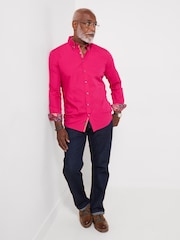 Joe Browns Pink Delightful Double Collar Shirt - Image 3 of 5