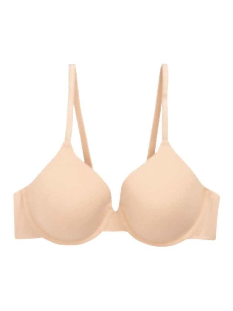 Black/White/Pastel Rose Nude Pad Full Cup Cotton Blend Ultimate Comfort Bras 3 Pack - Image 11 of 11