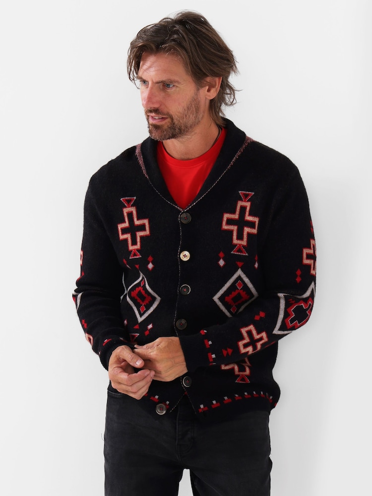 Joe Browns Black Perfect Pattern Cardigan - Image 2 of 8