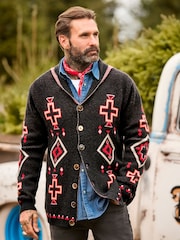 Joe Browns Black Perfect Pattern Cardigan - Image 6 of 8