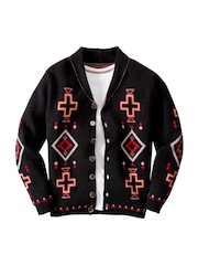 Joe Browns Black Perfect Pattern Cardigan - Image 7 of 8