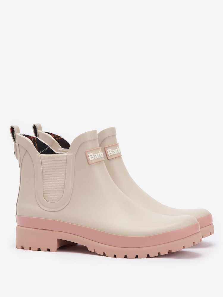 Barbour® Light Green Mallow Chelsea Wellington Boots - Image 2 of 5