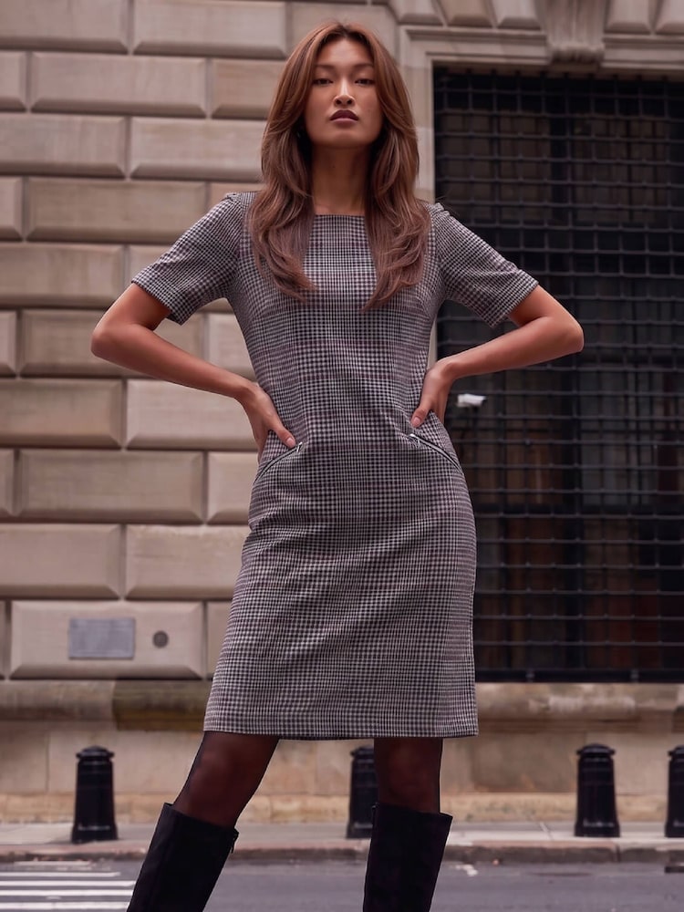 grey houndstooth dress Buy Roman Check from Next Gibraltar Houndstooth suit