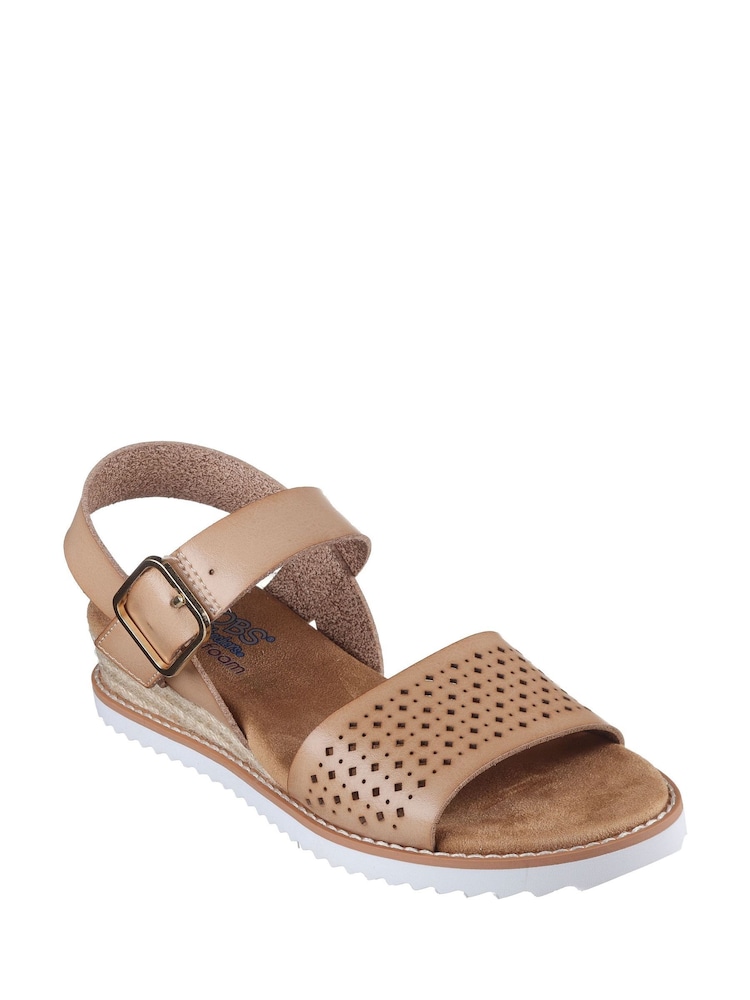 Natural - Sandale Skechers Desert Kiss Sunny Flair pentru femei - Image 3 of 5