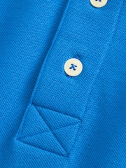 Lyle & Scott Bright Blue Classic Polo Shirt - Image 6 of 6