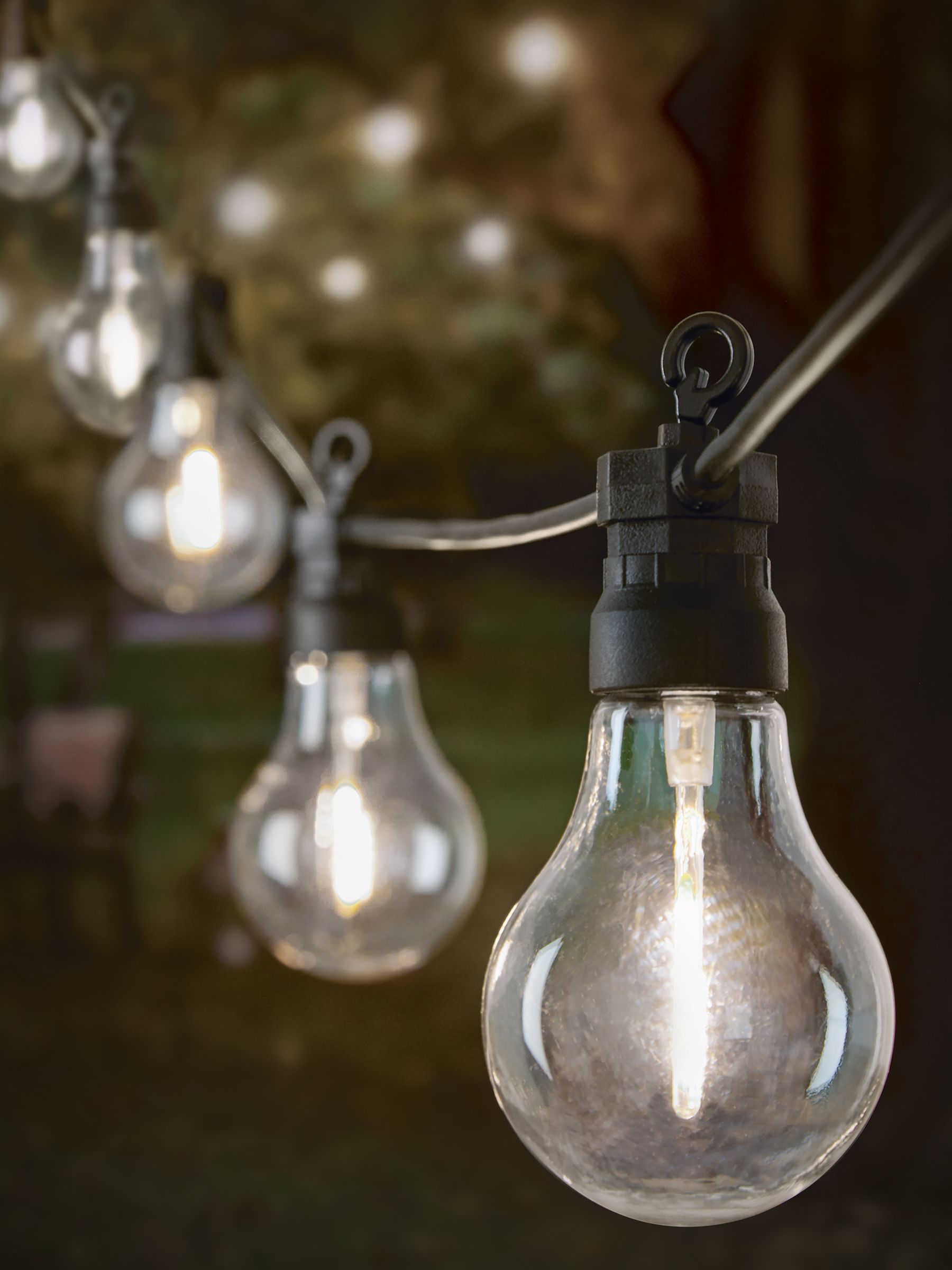 Buy Premier Decorations Ltd Garden 20 White Connectable Festoon Lights from the Next UK online shop