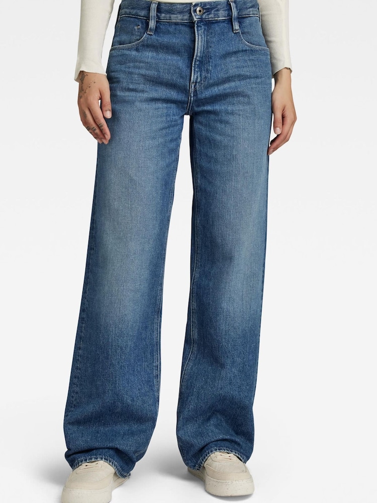 G Star Womens Blue Judee Loose Jeans - Image 1 of 3