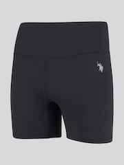 U.S. Polo Assn Black Performance Cycle Shorts - Image 1 of 4