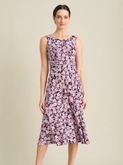 Gina Bacconi George Floral Print Midi-Kleid - Bild 1 von 6