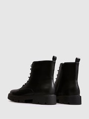 Schuh Ashleigh Chunky Lace Up Boots - 4의 이미지 4