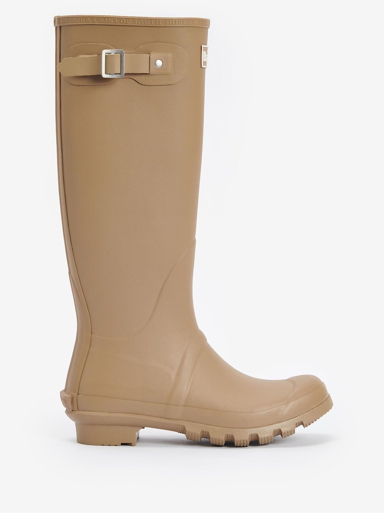 Barbour® Natural Bede Tall Wellington Boots - Image 1 of 5