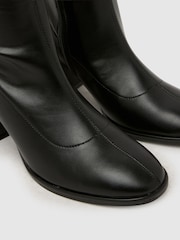 Schuh Black Dalmation Over The Knee Boots - Image 3 of 4
