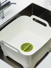 Joseph Joseph White Wash And Drain Bowl - Image 1 of 4