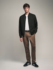 Black Smart Bomber Jacket - Image 2 of 9