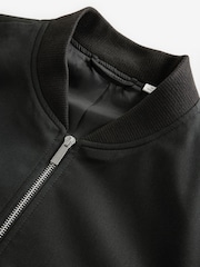Black Smart Bomber Jacket - Image 7 of 9