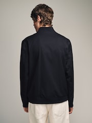 Blue Navy Smart Bomber Jacket - Image 1 of 2