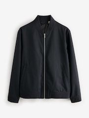 Blue Navy Smart Bomber Jacket - Image 6 of 10