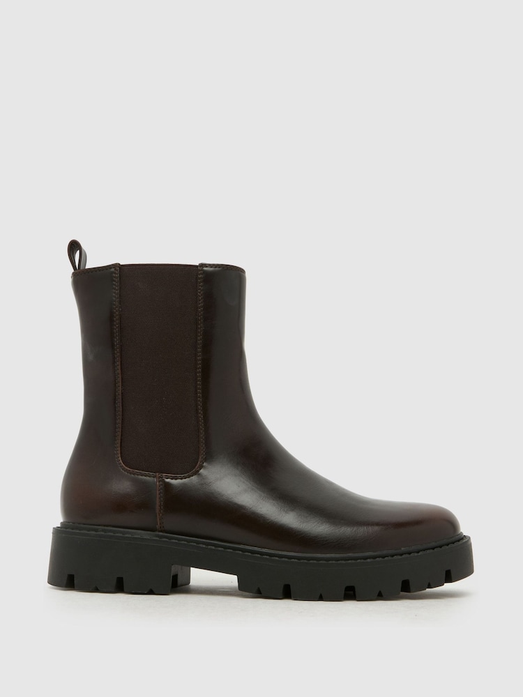 Schuh Atlanta Chunky Chelsea Boots - 4şəkildən 1 şəkil Schuh Atlanta Chunky Chelsea Boots - 4şəkildən 1 şəkil
