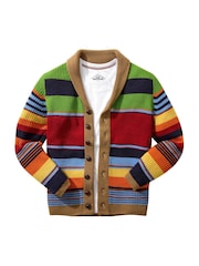 Joe Browns Red Sensational Stripe Cardigan - Image 5 of 6