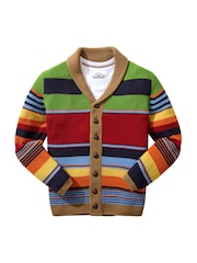 Joe Browns Red Sensational Stripe Cardigan - Image 6 of 6