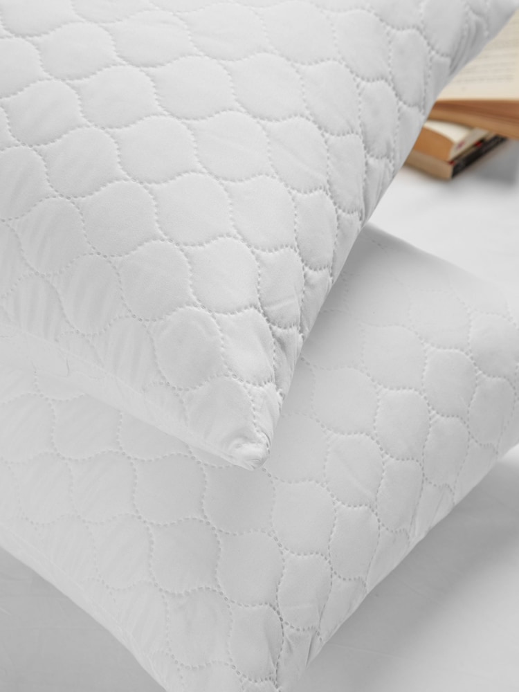Set of 2 Stain Resistant Pillow Protectors - Image 1 of 2