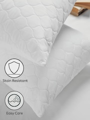 Set of 2 Stain Resistant Pillow Protectors - Image 2 of 2