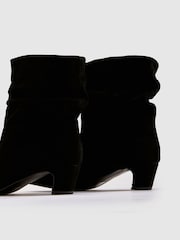 Schuh Black Bluebell Suede Slouch Boots - Image 3 of 4