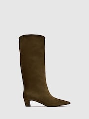 Grønn - Schuh Dollie Croc Pull On Boots - Bilde 1 av 4