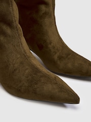 Grønn - Schuh Dollie Croc Pull On Boots - Bilde 3 av 4